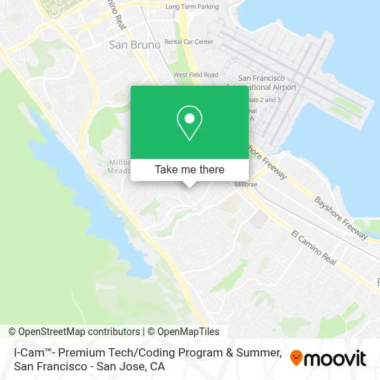 I-Cam™- Premium Tech / Coding Program & Summer map