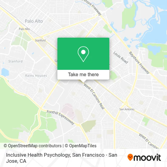 Inclusive Health Psychology map