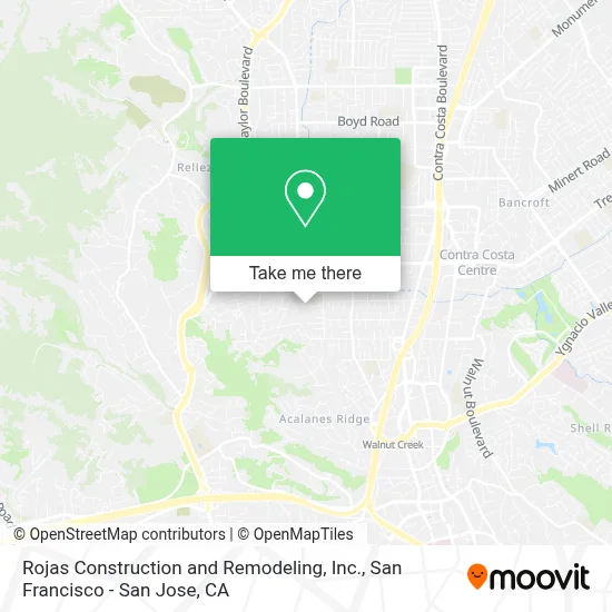 Rojas Construction and Remodeling, Inc. map