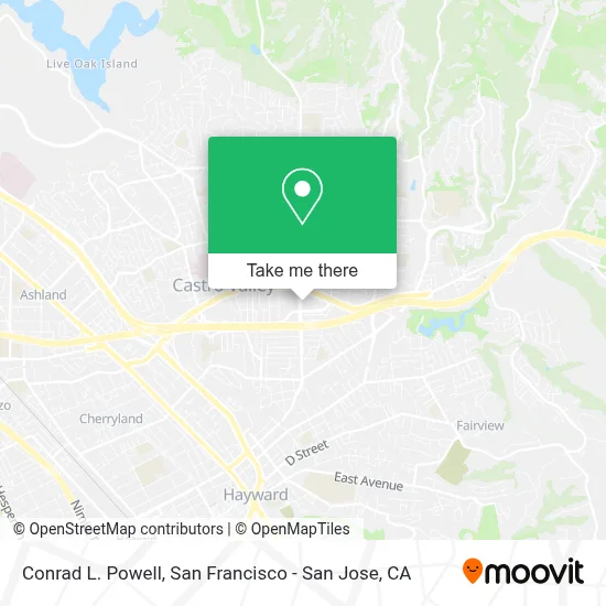 Conrad L. Powell map
