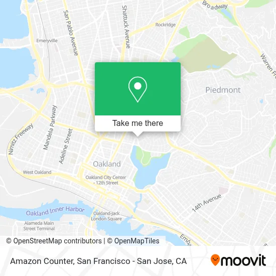 Amazon Counter map