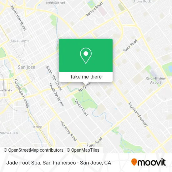 Jade Foot Spa map