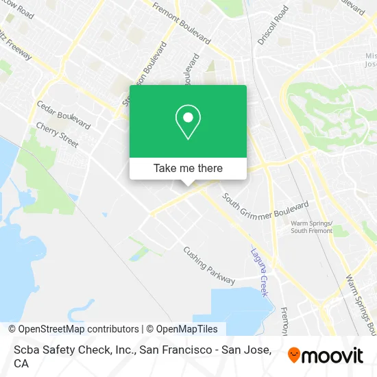 Scba Safety Check, Inc. map