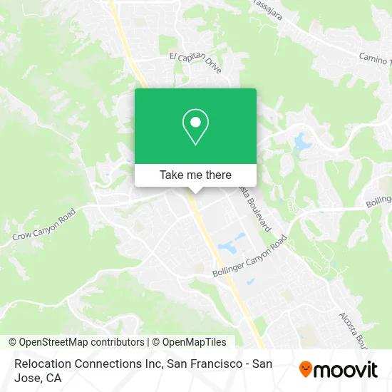 Relocation Connections Inc map