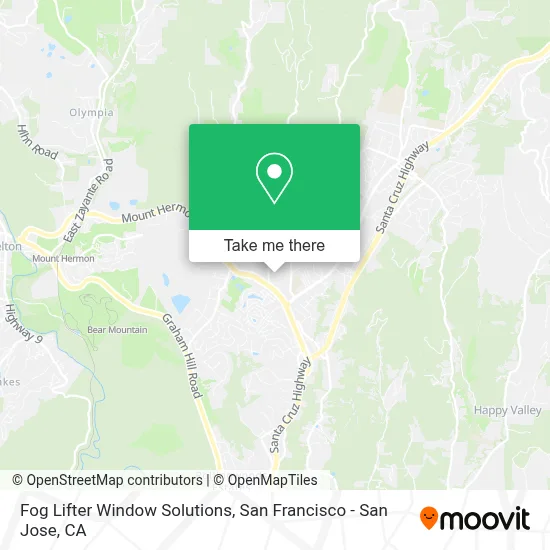 Fog Lifter Window Solutions map