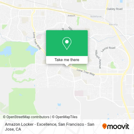 Amazon Locker - Excellence map