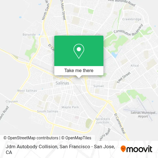 Jdm Autobody Collision map