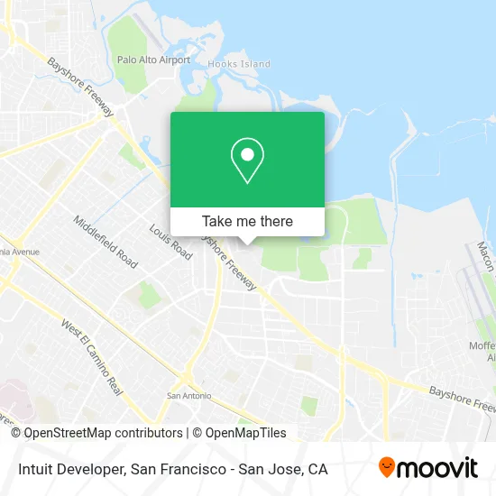 Intuit Developer map