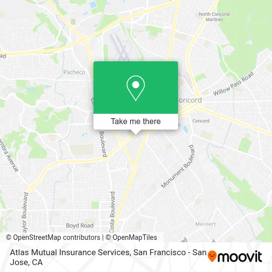Atlas Mutual Insurance Services map