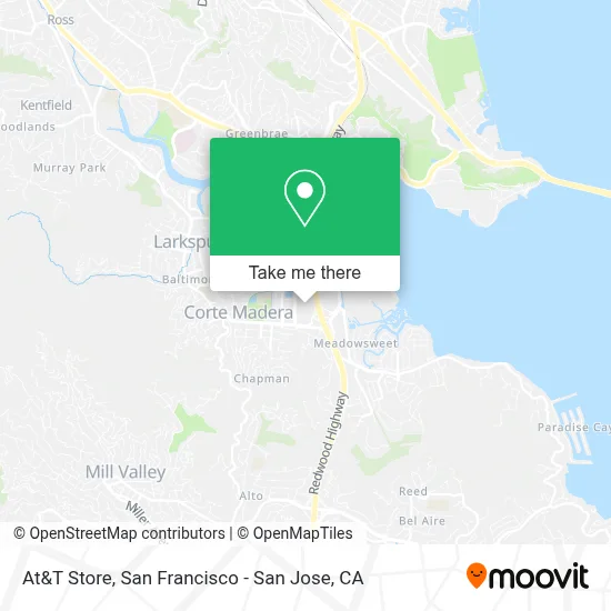 At&T Store map