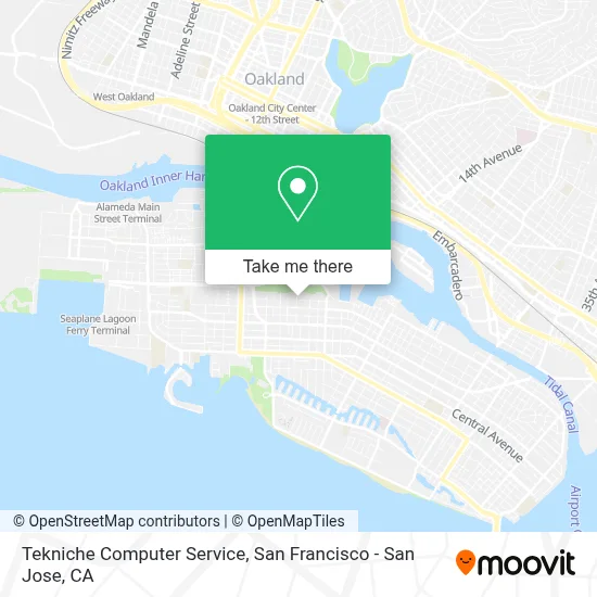 Tekniche Computer Service map