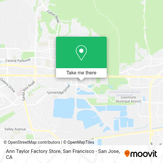 Ann Taylor Factory Store map