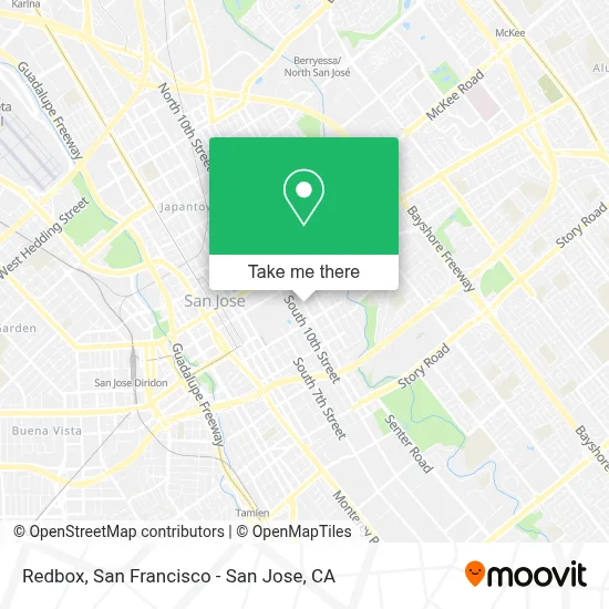 Redbox map