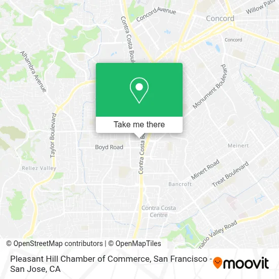Pleasant Hill Chamber of Commerce map