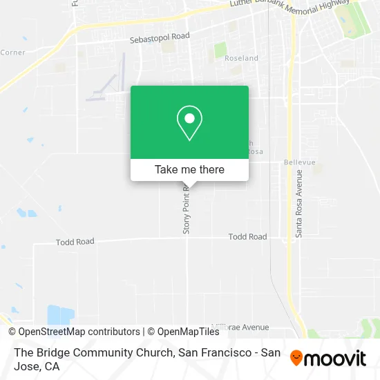 The Bridge Community Church map