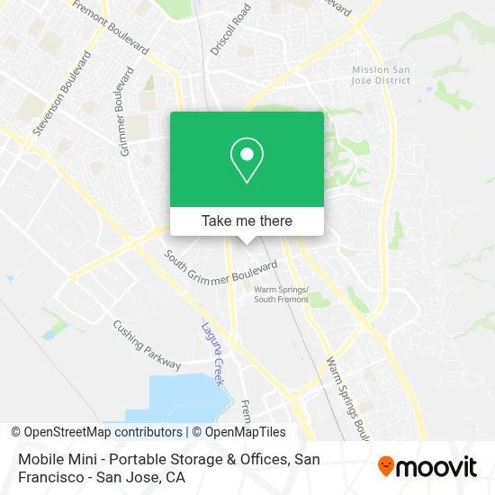 Mobile Mini - Portable Storage & Offices map