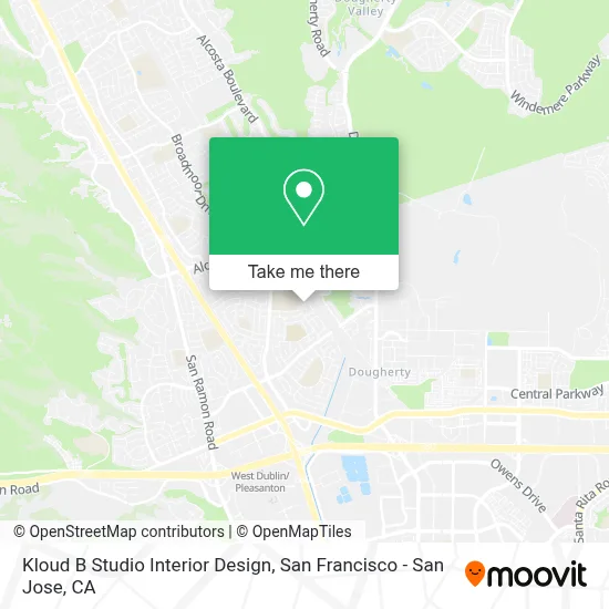 Kloud B Studio Interior Design map