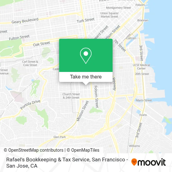 Rafael's Bookkeeping & Tax Service map