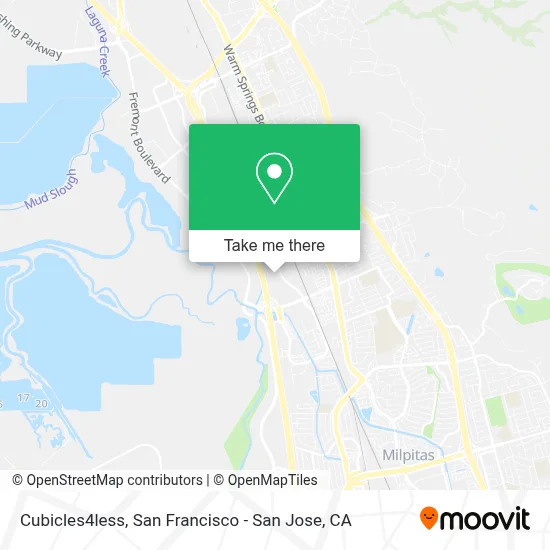 Cubicles4less map