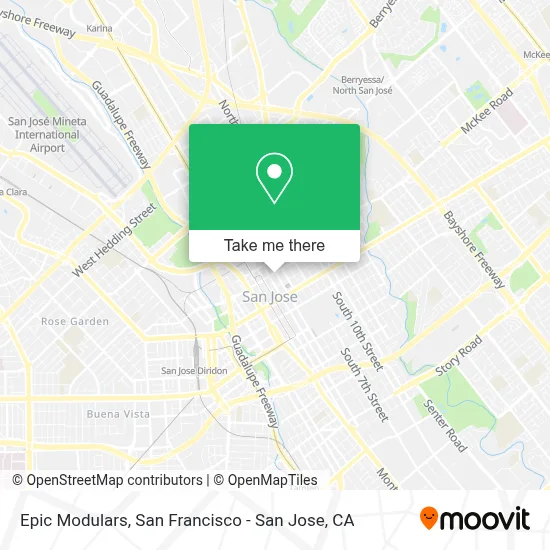 Epic Modulars map