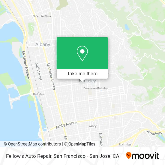 Fellow's Auto Repair map