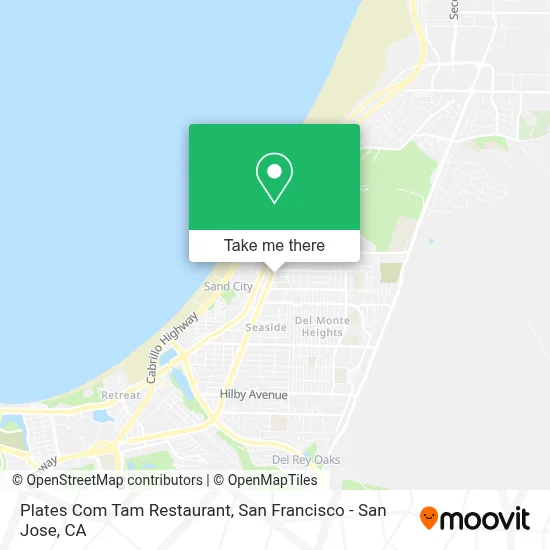 Plates Com Tam Restaurant map