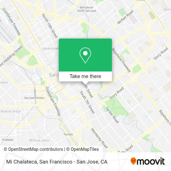 Mi Chalateca map