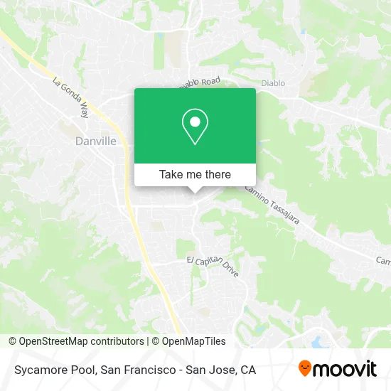 Sycamore Pool map