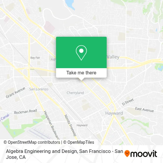 Algebra Engineering and Design map
