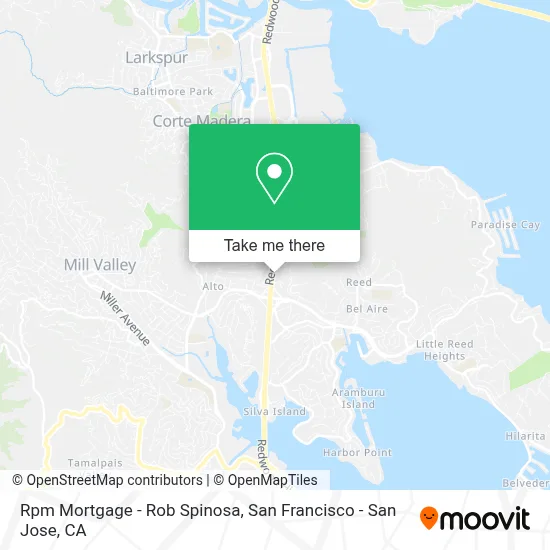 Rpm Mortgage - Rob Spinosa map