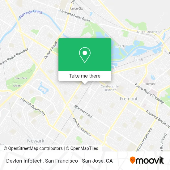 Devlon Infotech map