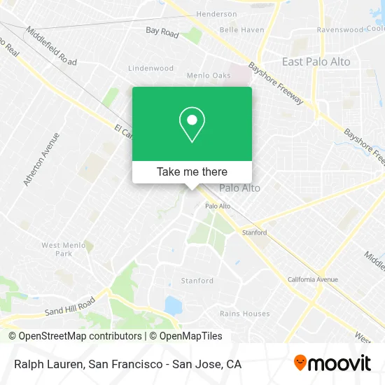 Ralph Lauren map