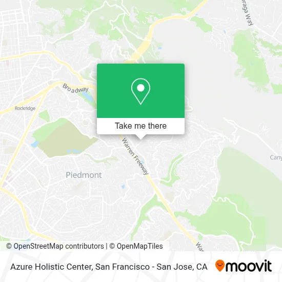Azure Holistic Center map