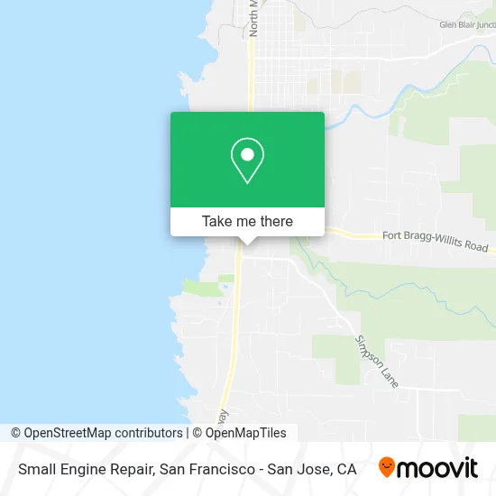 Small Engine Repair map