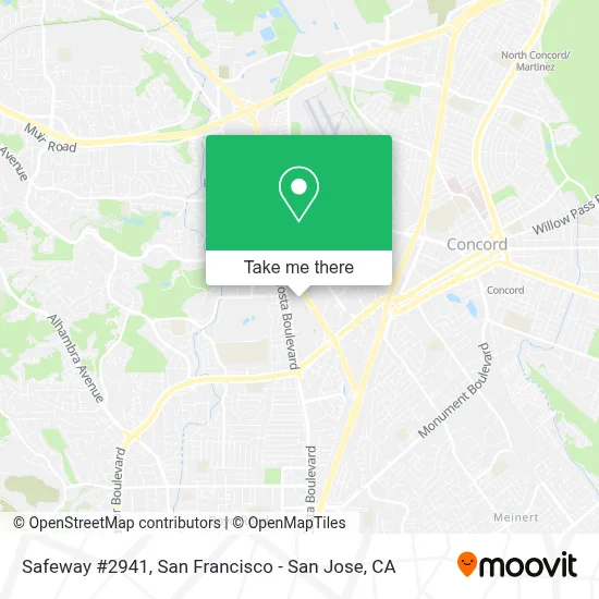 Safeway #2941 map