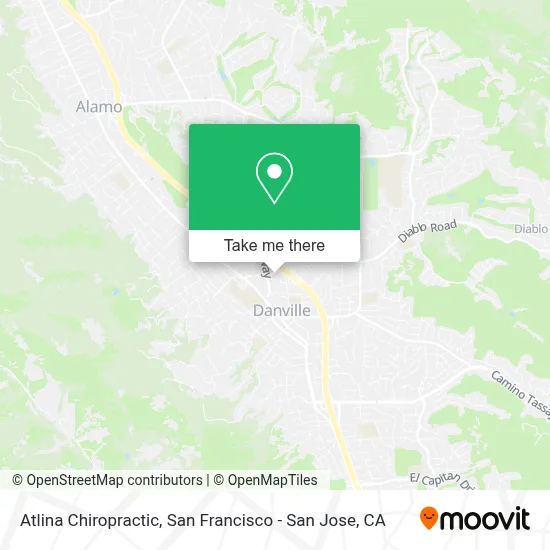 Atlina Chiropractic map