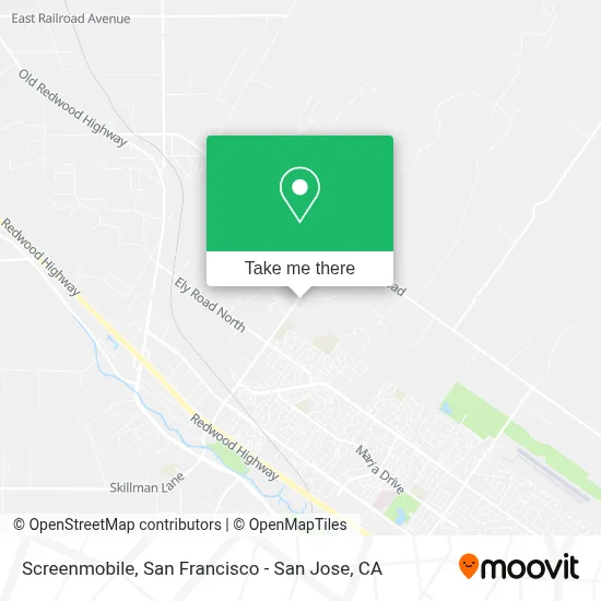 Screenmobile map