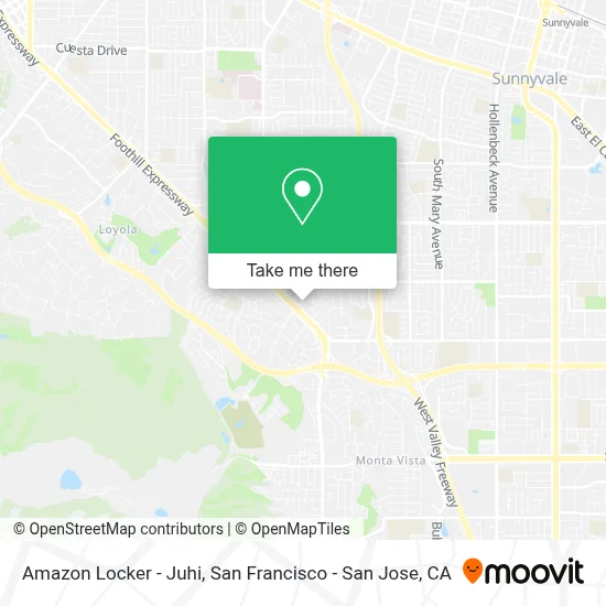 Amazon Locker - Juhi map