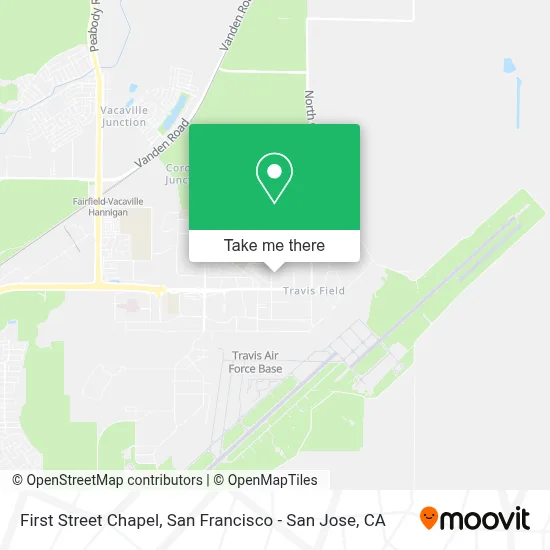 First Street Chapel map