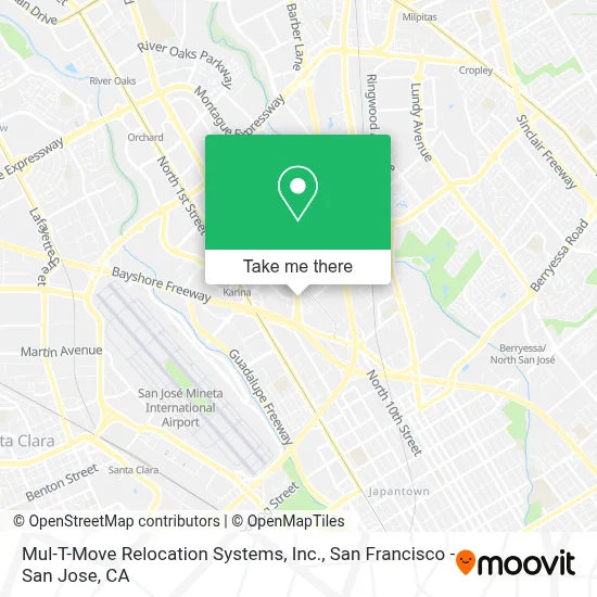 Mul-T-Move Relocation Systems, Inc. map