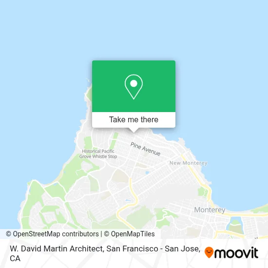W. David Martin Architect map
