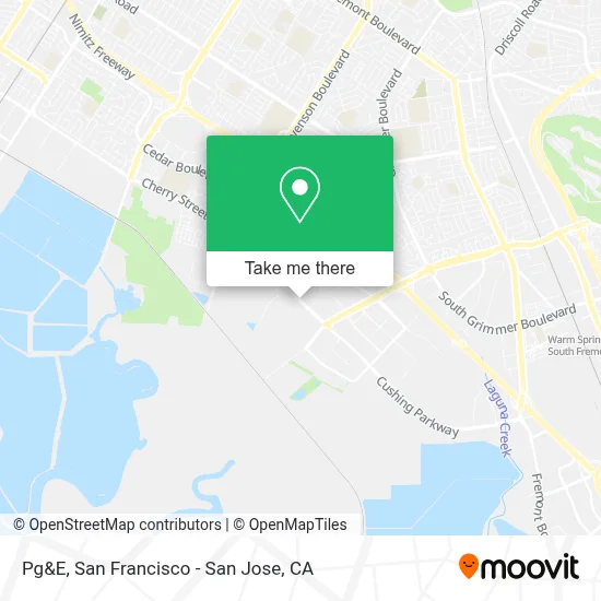Pg&E map