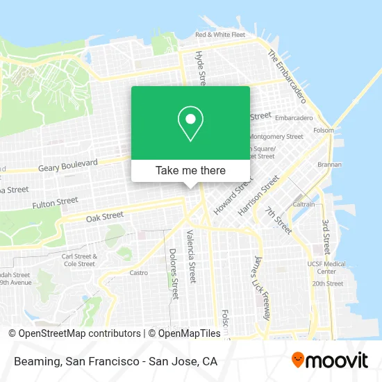 Beaming map