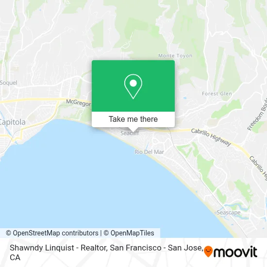 Shawndy Linquist - Realtor map