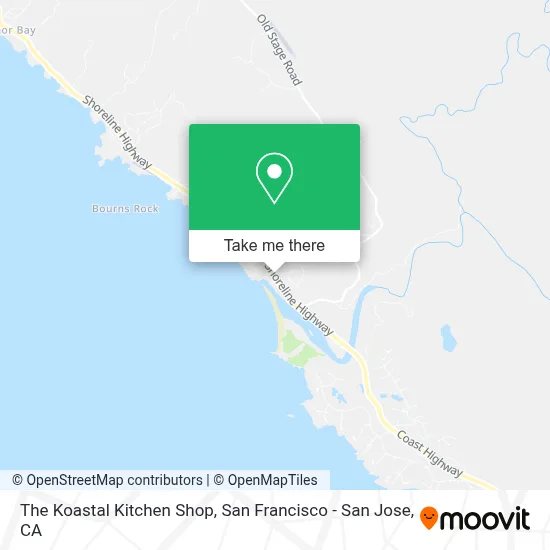 The Koastal Kitchen Shop map