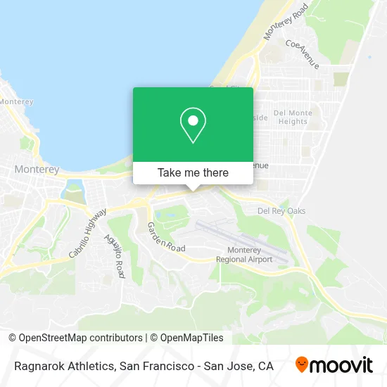 Ragnarok Athletics map