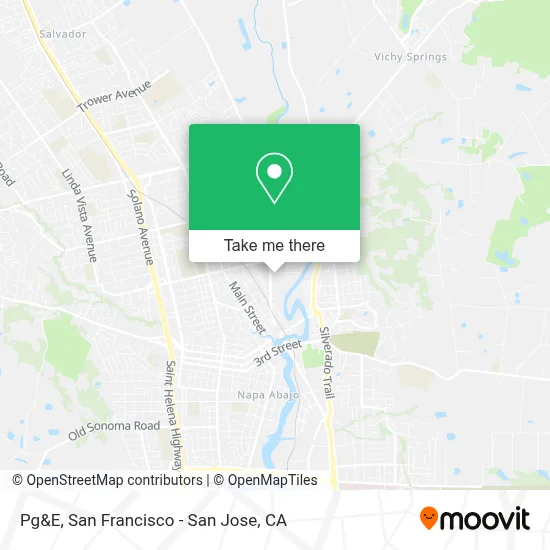 Pg&E map