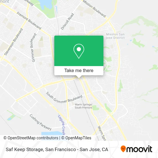 Saf Keep Storage map