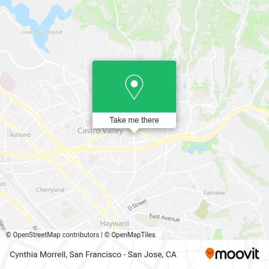 Cynthia Morrell map