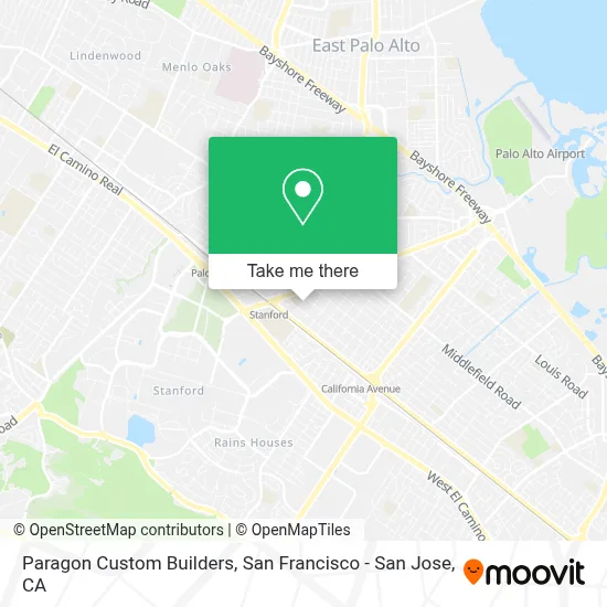 Paragon Custom Builders map